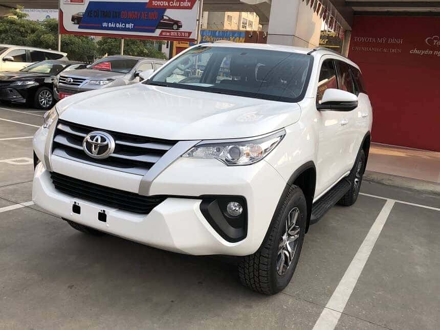 Góc nhìn 3/4 của Fortuner