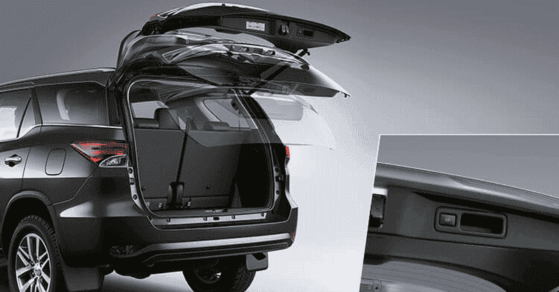 Cốp sau điều chỉnh điện Toyota Fortuner 2.8 4x4 V