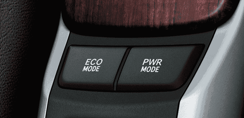 Chế độ lái Eco và Power trên Fortuner