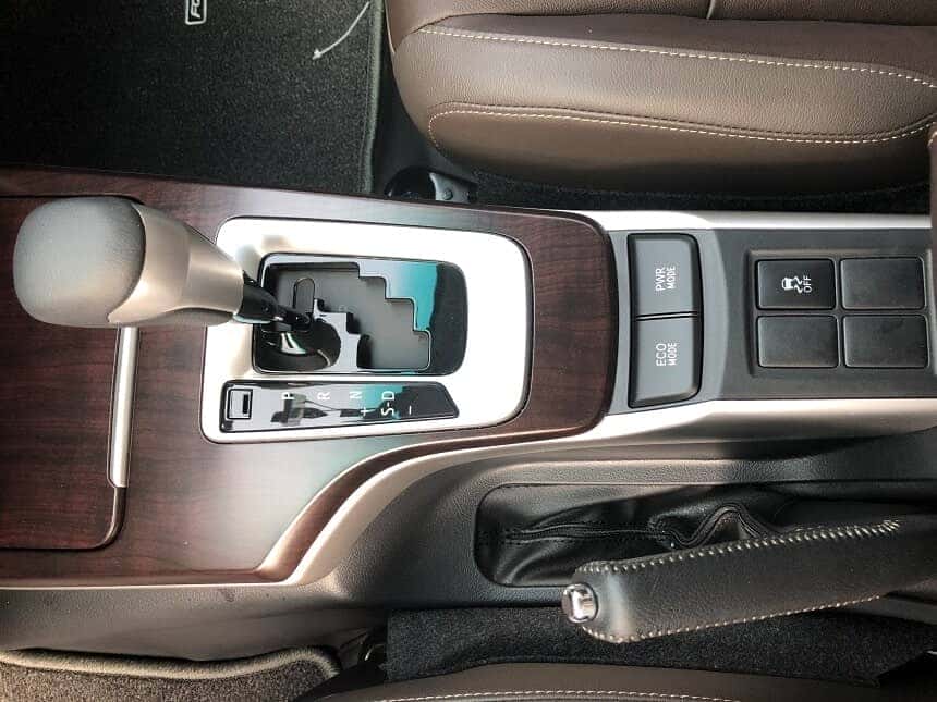 Chế độ lái Eco và Power trên Fortuner