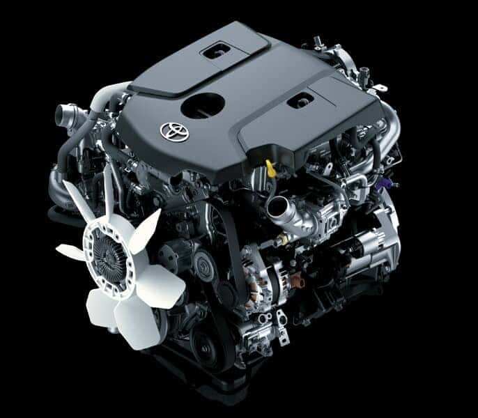 Động cơ xe Turbo 2.4L trên Toyota Hilux