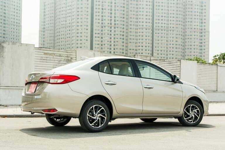 Thân xe Toyota Vios phiên bản G số tự động