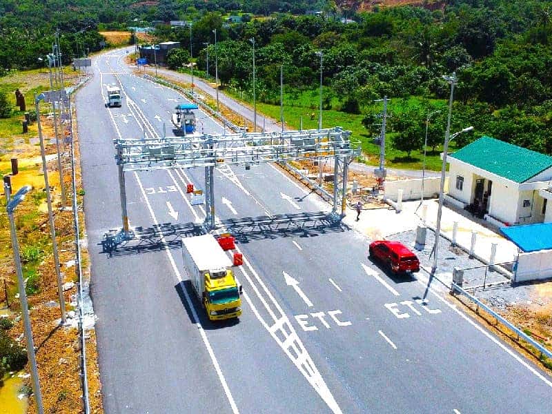 Trạm ETC không barrier đầu tiên trên cao tốc Nha Trang - Cam Lâm
