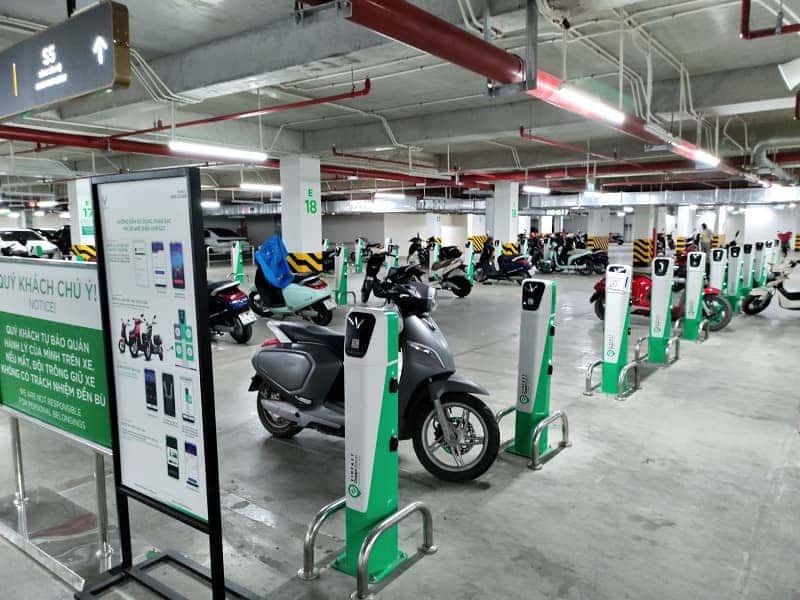 Trạm sạc pin xe điện VinFast
