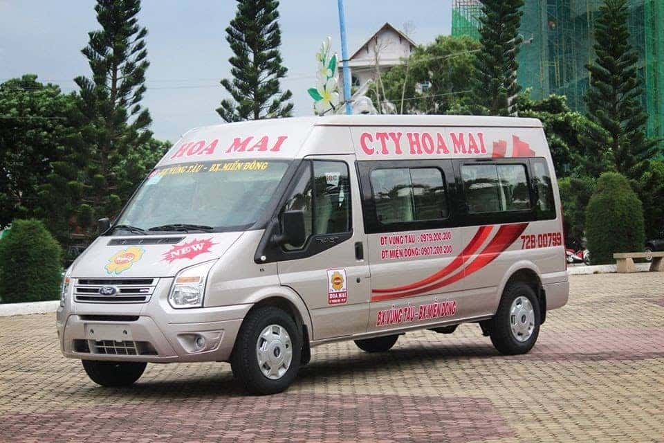 Văn phòng đón khách của nhà xe Hoa Mai tại Quận 1, bến xe Hoa Mai TPHCM