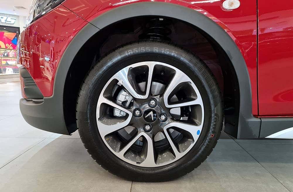 Vành lazang 15 inch của xe ô tô Fadil