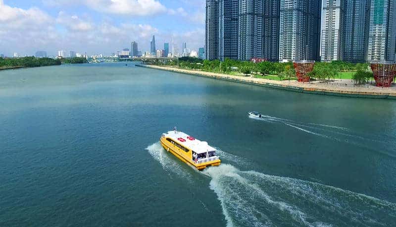 Water Bus Sài Gòn mang lại trải nghiệm du lịch sông độc đáo