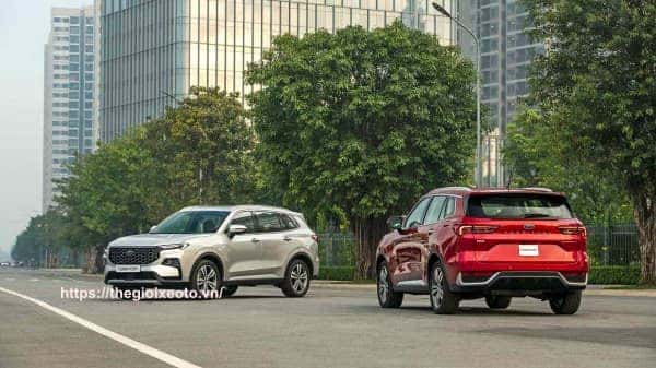 xe ford territory 2024 màu trắng