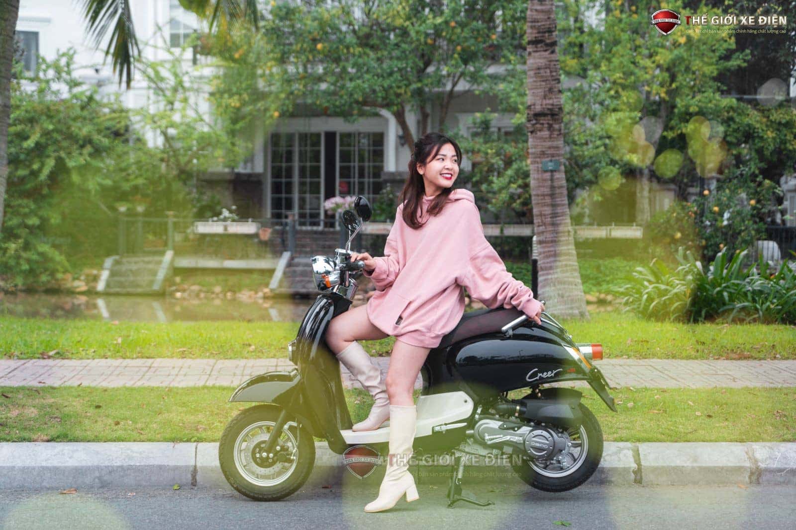 Xe ga 50cc tại cửa hàng