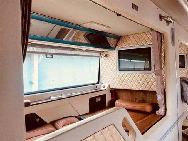 Xe giường nằm cao cấp Cúc Tư sẵn sàng đón khách