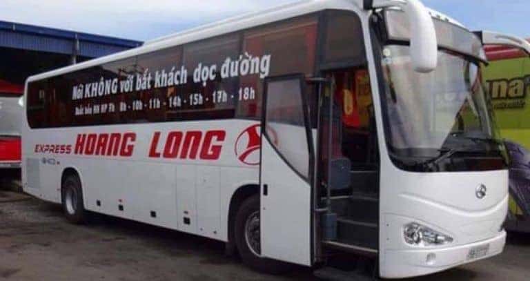 Xe khách Hà Nội Quảng Nam Hoàng Long không bắt khách dọc đường
