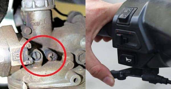 Xe máy bị sặc xăng ảnh hưởng đến khả năng khởi động