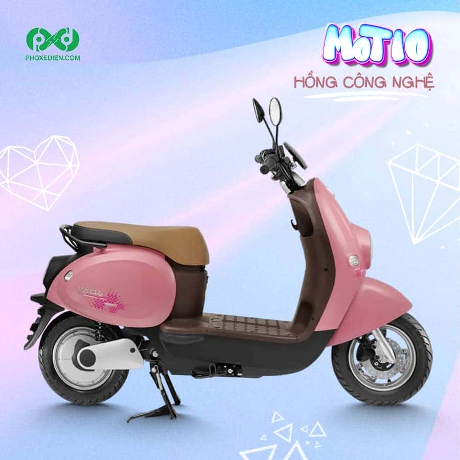 Xe máy điện VinFast Motio hồng