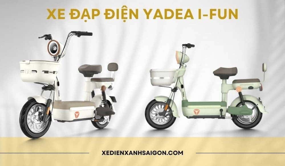 YADEA iFun, xe đạp điện tiện lợi cho học sinh cấp 2
