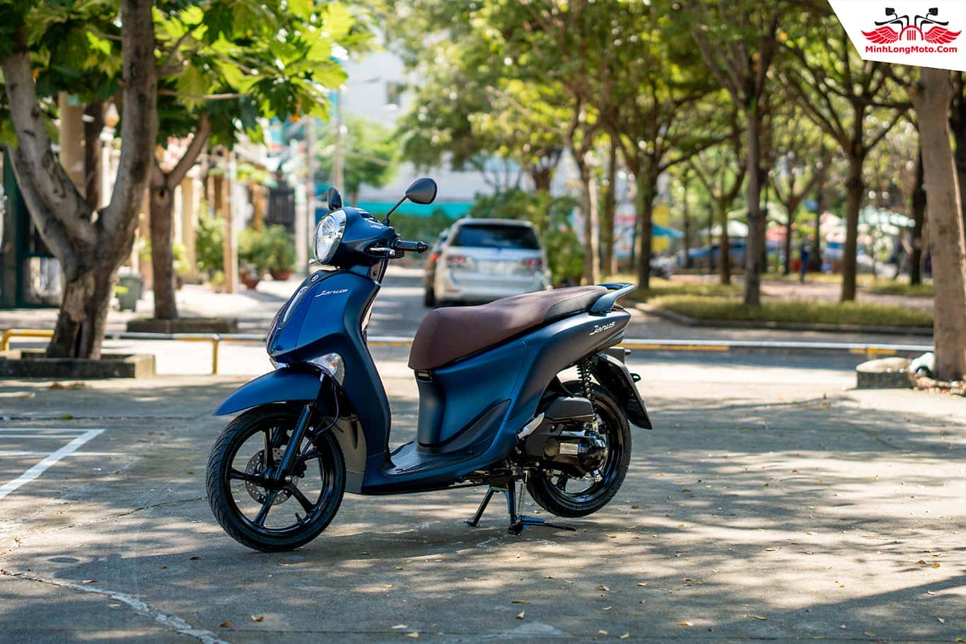 Yamaha Janus 125 màu xanh ngọc